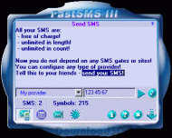 FastSMS III screenshot